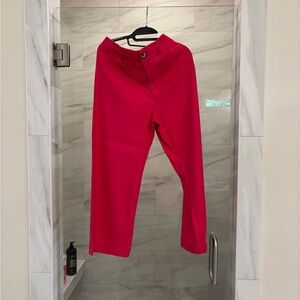 Anthropologie Maeve Hot Pink Pants